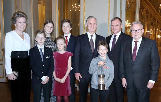 De koninklijke familie te Brussel 2017