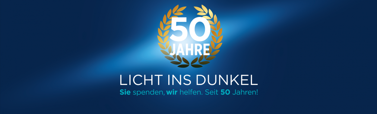 (c) ORF Licht ins Dunkel bestaat 50 jaar.